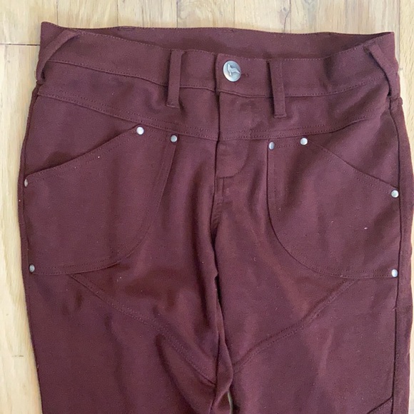 Free People Burgundy Pants - Picture 7 of 10